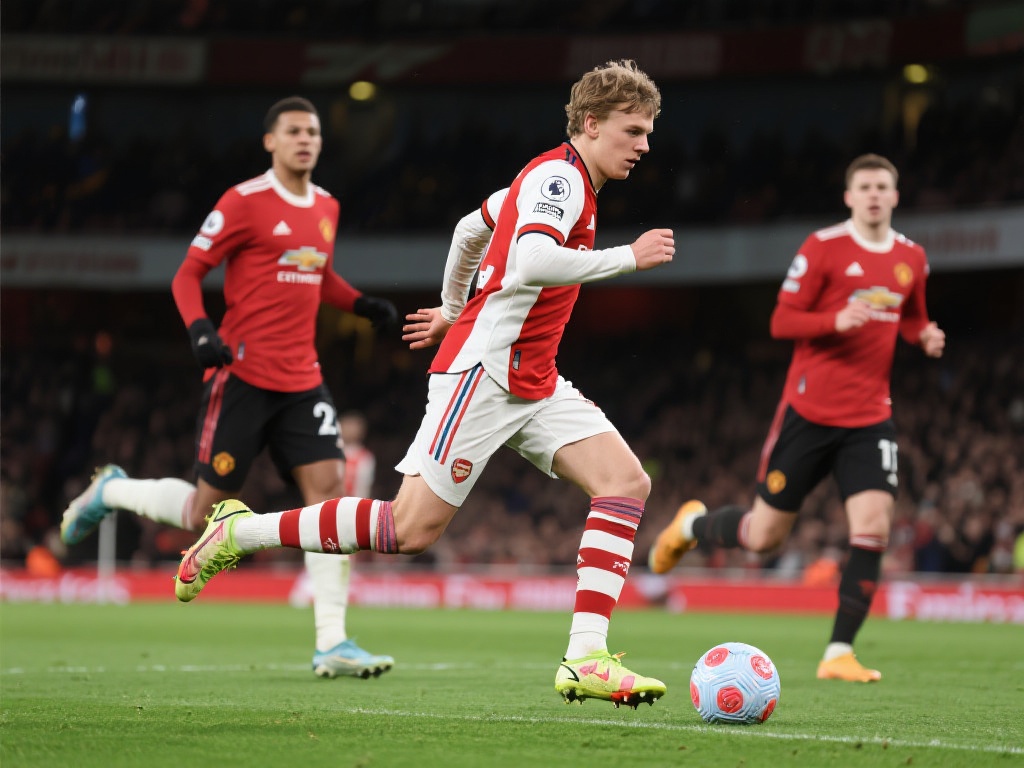 以3月对阵曼联的比赛为例，阿森纳在进攻三